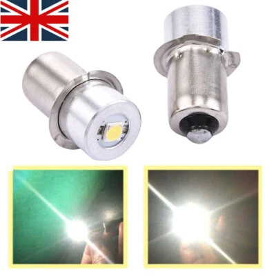 P13.5S LED Upgrade Bulb For Flashlight, PR2 Bulb Replacement 2/3/4 C/D AA Cell.. - Image 1 of 4