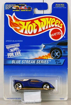 Hot Wheels - Blue Streak Series - Speed Blaster - Die Cast 1:64 - Bild 1 von 3