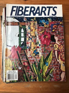 18 Issues Fiberarts Magazine on Contemporary Textile Arts, Sporadic 1988-2005 - Picture 1 of 3