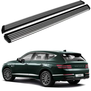 2 piezas para estriberas Hyundai Genesis GV80 peldaños laterales pedales barra Nerf - Imagen 1 de 7