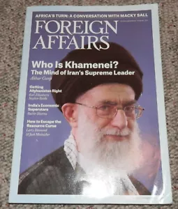 Foreign Affairs Magazine September/October 2013 Iran Khamenei Afghanistan $0 SHP - Imagen 1 de 2