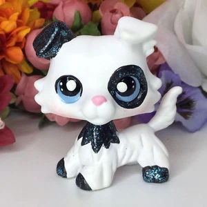 Mini Toy Pet Shop, Dog Puppy, Collie With Wings, OOAK Custom Hand Painted, Nice! - Picture 1 of 5