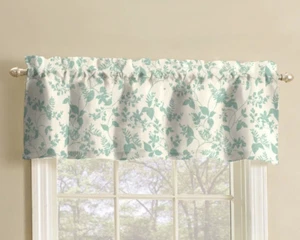 Mainstays Fenster Volant Blatt Botanisch Grün 56x14 Neu in OVP - Bild 1 von 7