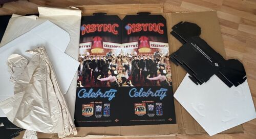 Nsync Celebrity Promotional Cardboard Floor Display Unused Brand New (2001) Rare