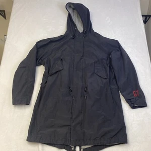 Polo Sport Ralph Lauren Marsh Trench Coat RPL 67 Corp Logo Mens L Coaches Jacket - Picture 1 of 13