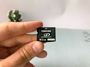 Card for Olympus TOSHIBA 2 GB xD-Picture Card Type M (Made in Japan) TESTED - Picture 1 of 2