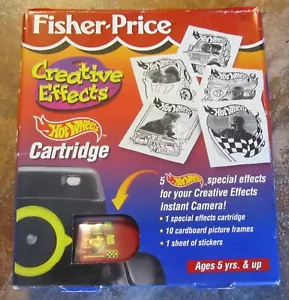 RARE Fisher Price Creative Effects Camera Hot Wheels Cartridge Special Effect - Picture 1 of 2