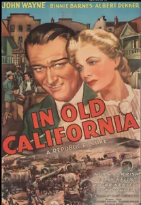 IN OLD CALIFORNIA 1942 16MM S/W SOUND CINE FILM FEATURE JOHN WAYNE - Bild 1 von 23