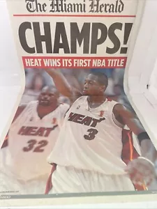 Miami Herald - Champs! Heat Wins Its First NBA Title - Picture 1 of 3