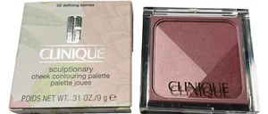 Clinique Sculptionary Cheek Contouring Palette Shade 02 DEFINING BERRIES Blush - Picture 1 of 1