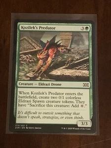 Magic the Gathering Double Masters Kozilek's Predator - Picture 1 of 2