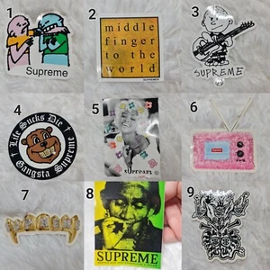 Supreme Stickers 100% Authentic Brand New - Picture 1 of 10