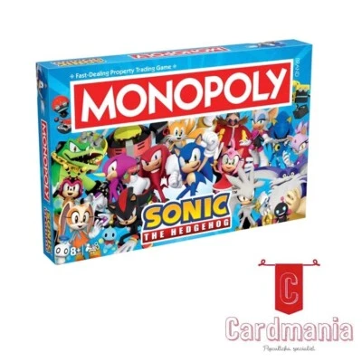 Monopoly - Juego de Mesa Edición Sonic the Hedgehog | Nuevo Foto 1 de 3
