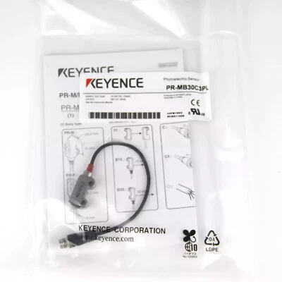 1pcs New In Box KEYENCE PR-MB30C3PL Photoelectric Sensor Switch - Image 1 of 2