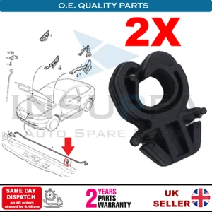 Clip de varilla de hélice del capó del motor para Vauxhall Opel Astra MK4 - Zafira A 1180216 2X - Imagen 1 de 12