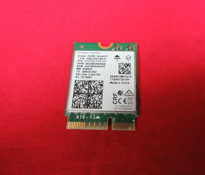 TARJETA BLUETOOTH INALÁMBRICA INTEL ORIGINAL 9462NGW Foto 1 de 3