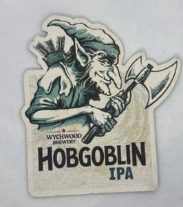 BEER MAT - WYCHWOOD BREWERY - HOBGOBLIN IPA - (2020 EDITION) - Picture 1 of 2