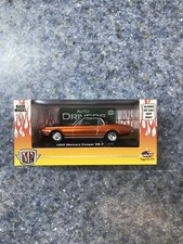 M2 machines 1/64 1968 Mercury Cougar XR7 Orange Auto Drivers RARE