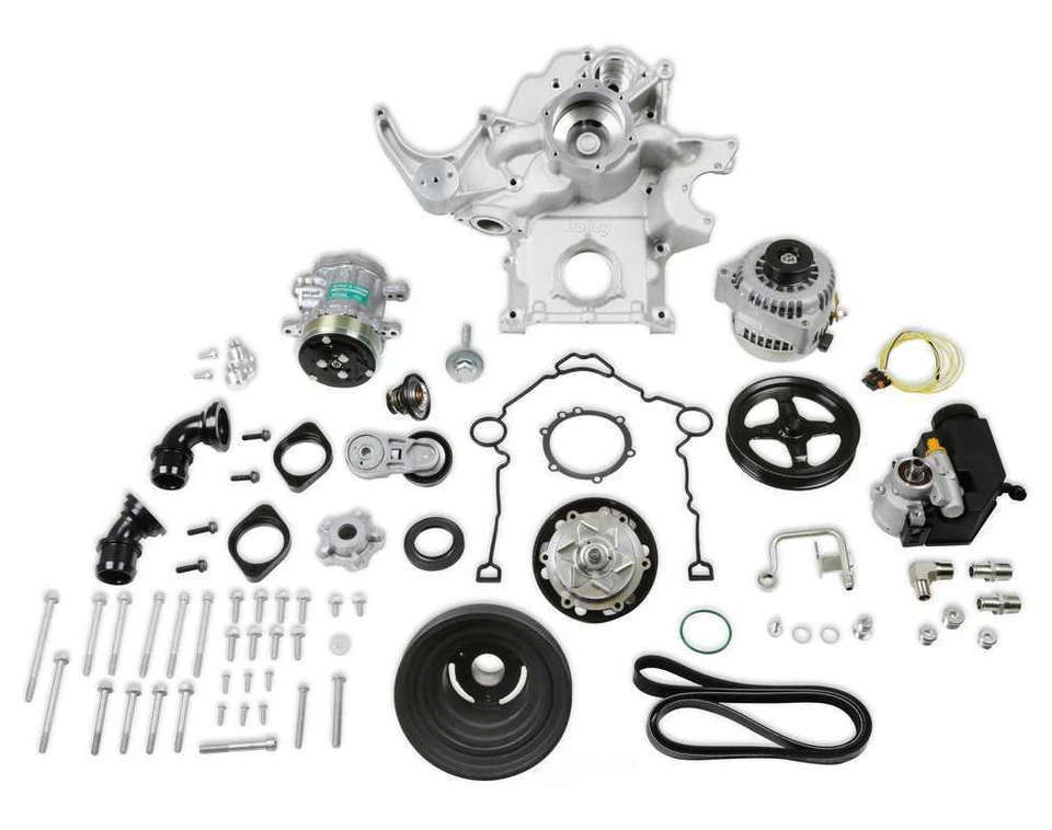 Accessory Drive Component Mount Set Holley 20-291