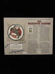 1960 Washington Senators Signed 9x12 Photo Killebrew, Woodeshick, Battey+JSA COA - Picture 1 of 7