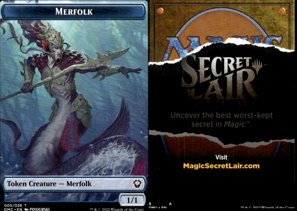 Magic the Gathering -MTG-Merfolk - Image 1 of 1