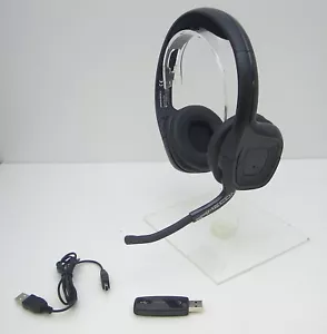 Plantronics GameCom 818 Wireless Stereo Gaming Leatherette Ear Cushion Headset - Picture 1 of 2