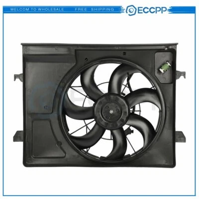 Radiator Cooling Fan Assembly For 2010 2011 2012 2013 Kia Forte Koup 674-50552 Foto 1 de 4