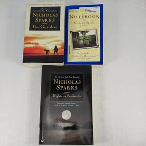 Nicholas Sparks PB Lot The Guardian, The Notebook, Nights in Rodanthe - Picture 1 of 12