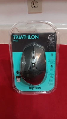 LOGITECH M720 TRIATHLON MULTI-DEVICE WIRELESS MOUSE NEW - Image 1 of 2