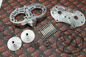 Polished COOL HEAD aftermarket billet aluminum 1987-2006 Banshee + 20cc DOMES - Picture 1 of 6