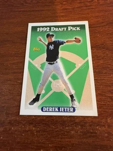 Tarjeta de novato 1993 Topps #98 Derek Jeter patio - Imagen 1 de 2