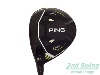 Ping G430 MAX Fairway Wood 3 Wood 3W 15° Graphite X-Stiff Left 43.5in - Image 1 of 4