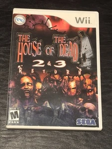 The House of the Dead 2 & 3 Return (Nintendo Wii) CIB komplett mit Handbuch getestet - Bild 1 von 6