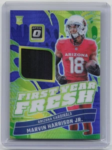 Donruss Optic 2024 #FYF-MHJ Marvin Harrison Jr. primer año azul fresco Hyper - Imagen 1 de 2