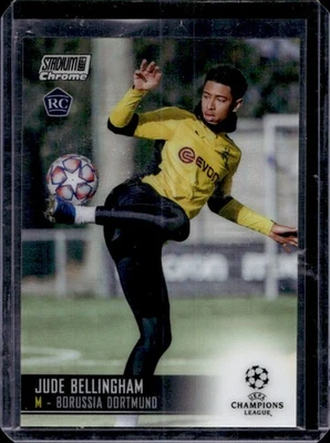 2020 Stadium Club Chrome UEFA Jude Bellingham RC Rookie #54 Dortmund - Image 1 of 2