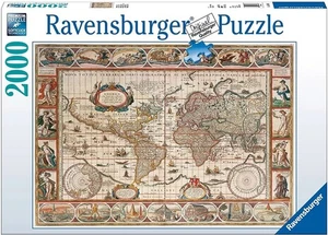 Ravensburger Jigsaw Puzzle 2000 Pieces World Map - Picture 1 of 2