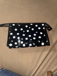 Lancôme Kosmetiktasche schwarz-weiß gepunktet. Nagelneu - Bild 1 von 5