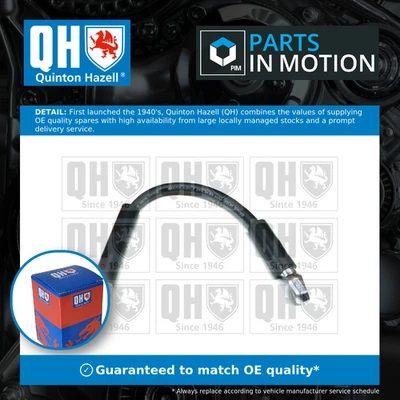 Manguera de freno para SEAT IBIZA 021A 1.2 Trasera 84 a 93 Hidráulica QH SE021744400A Nueva Foto 1 de 4