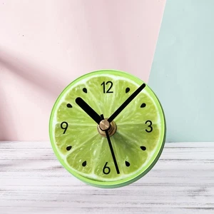 Lemon Refrigerator Clock Magnetic Cute Sticker Fruit Fridge Magnets - Picture 1 of 18