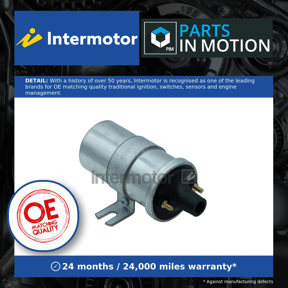 Ignition Coil fits RILEY RILEY 4/72 1.7 61 to 67 Intermotor Quality Guaranteed - Image 1 of 4