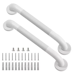 16 In. X 1.25 In. Dia 304-Stainless Steel Anti-Slip Shower Grab Bars for Seniors - Picture 1 of 7
