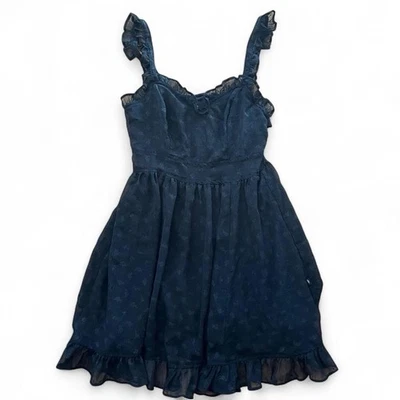 Royal Bones Daang Goodman Goth Skull And Crossbones Black Dress - Image 1 of 3