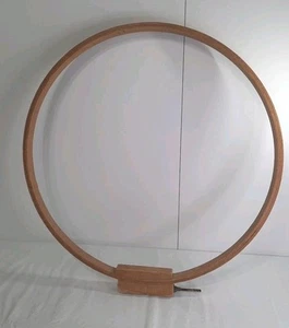 Vintage The Gibbs Mfg. Co. Round 22" Wood Quilting Embroidery Hoop - Picture 1 of 8