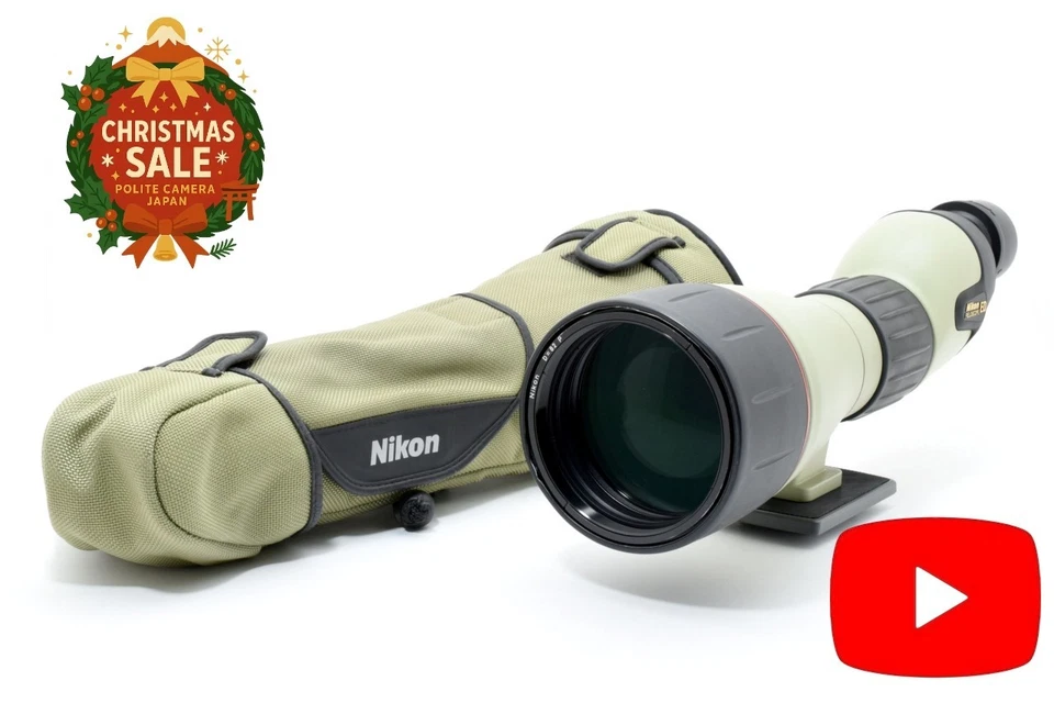 [Christmas Sale] Nikon Fieldscope ED 82 D=82 P Spotting Scope Gift JP [N MINT] - Image 1 of 4