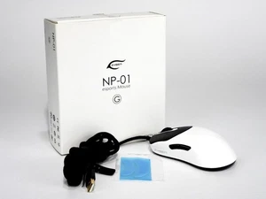 VAXEE ZYGEN NP‑01 Gaming Mouse White Used - Picture 1 of 8