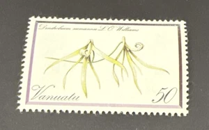 1982 Vanuatu Orchids Of Vanuatu 50vt Mint Stamp - Picture 1 of 2