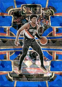 Scoot Henderson Rookie - 2023-24 Panini Select Basketball - Cracked-ice Prizm - Bild 1 von 2