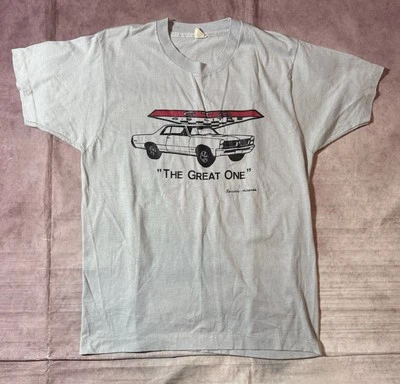 Camiseta de Colección Chevy GTO Puntada Única Pantalla Grande Estrellas Mejor Etiqueta Hecha en EE. UU. Años 80 Foto 1 de 4