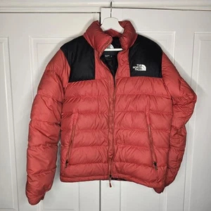 The North Face Nuptse 700 Mens Xs Or Womens Red Down Puffer Jacket Coat - Picture 1 of 19