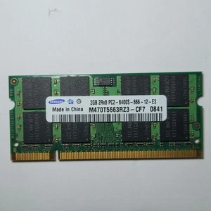 Samsung 2GB DDR2 800MHz PC2-6400S SO-DIMM Laptop Notebook Memory RAM - Picture 1 of 1